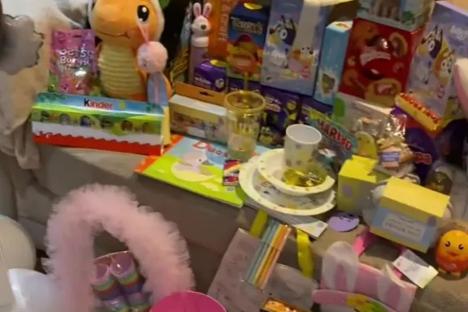 I got my kid a huge pile of Easter gifts… trolls call it ‘madness’ and say ‘it’s not Xmas’ but she deserves it