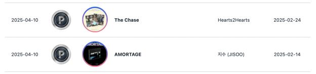 TXT, IVE, ZEROBASEONE, NewJeans, PLAVE, G-Dragon, BTS, Jisoo, And Hearts2Hearts Earn Circle Million And Platinum Certifications 4