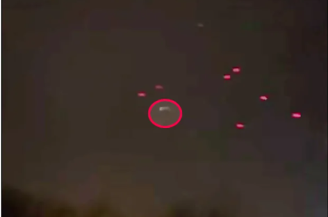 Watch terrified Russians blast at mystery rumbling ‘UFO helicopter’ over MOSCOW making beeline for Vlad…but what is it?