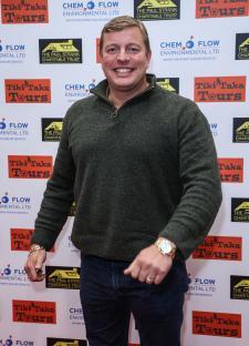 Tom Skinner at a charity event.