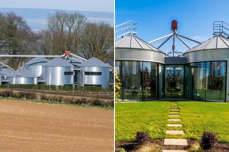 We turned old abandoned grain silos into a £4.25m four-bed home – the inside hides an incredible bonus feature
