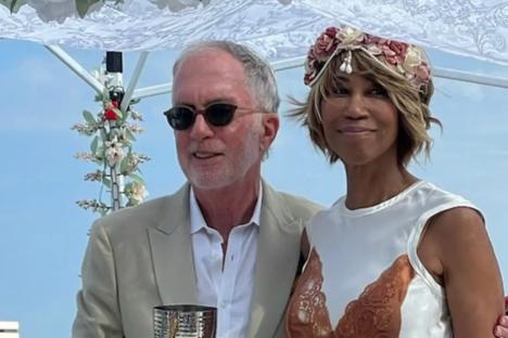 Who is Trisha Goddard’s husband Allen and how long has he been married to the CBB contestant and former GMB presenter?