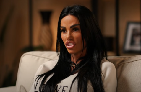 Katie Price in an interview.