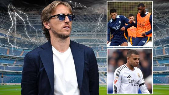Real Madrid in chaos before Arsenal second-leg with stars in bust-up, Mbappe red card shame and Modric busy buying club