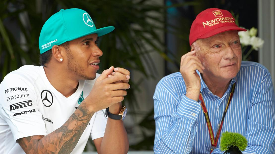 Lewis Hamilton used to be left baffled by F1 icon Niki Lauda’s ‘a**holes’ saying when he was at a low point