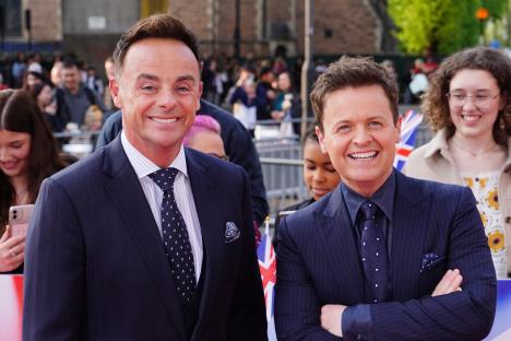 Ant McPartlin and Declan Donnelly at a Britain's Got Talent photo call.