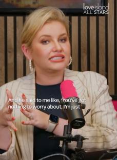 Amy Hart on Love Island All Stars.
