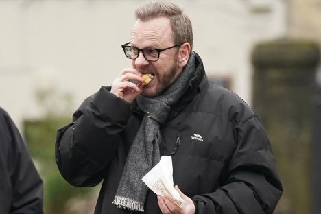 Hollywood A-lister spotted eating pasty in North Yorkshire during break from filming with Danny Dyer