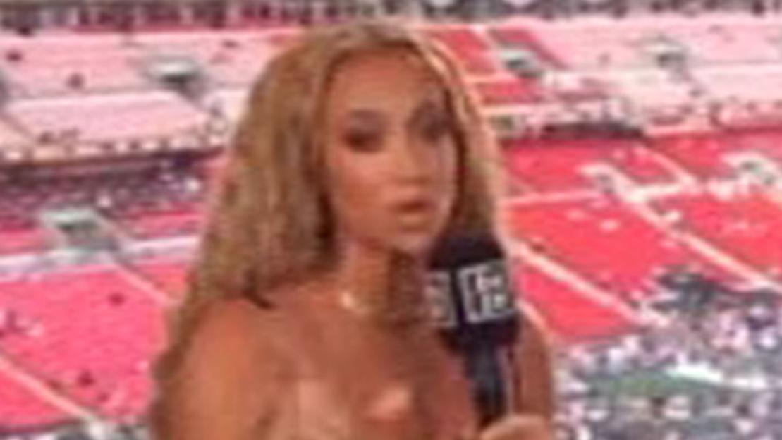 Kate Scott rocks bold outfit as DAZN presenter stuns in low-cut top for Oleksandr Usyk vs Daniel Dubois