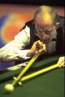 I made snooker history without even leaving my chair before retiring to become a maths teacher