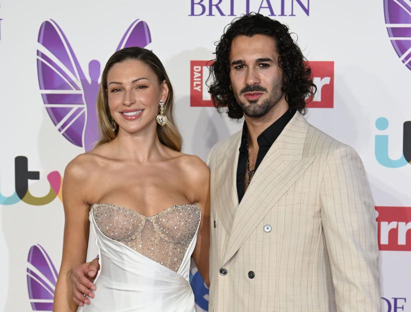 Zara McDermott and Graziano Di Prima at the Pride of Britain Awards.