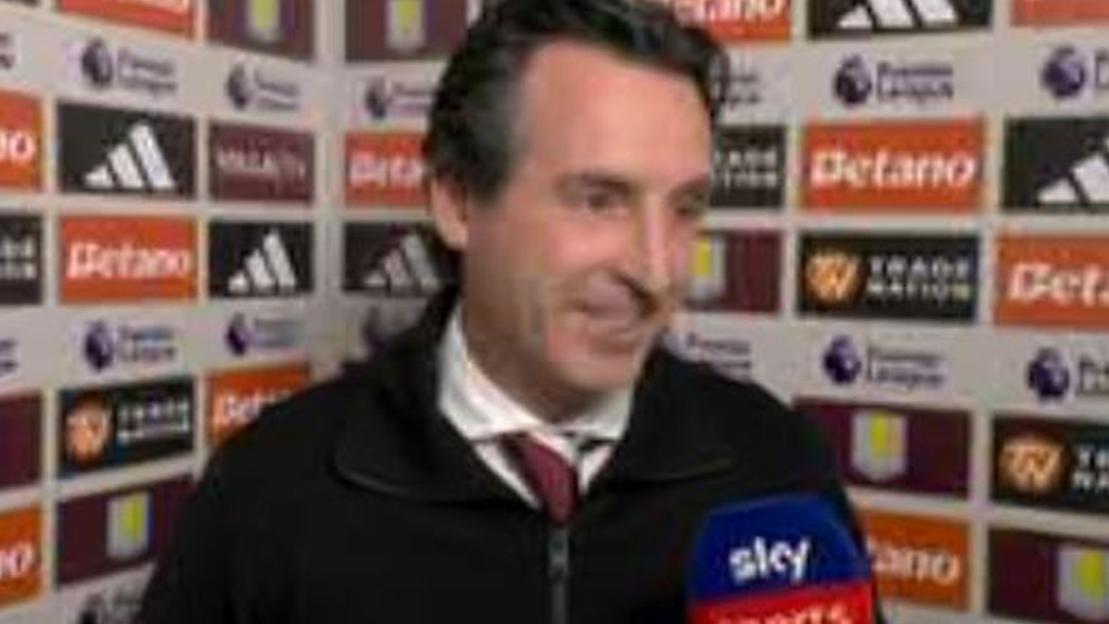 Unai Emery baffles fans with ‘Hall of Fame’ awkward interview live on Sky Sports amid Emi Martinez transfer saga