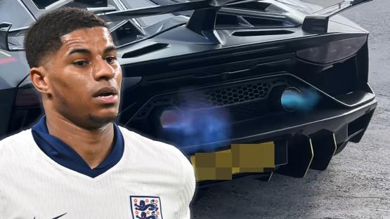 I drove Marcus Rashford’s unique £450,000 Lamborghini which shoots FIRE out the exhaust – its value will skyrocket