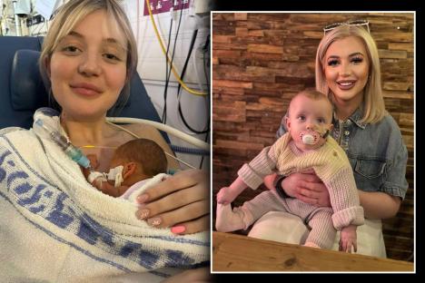 My morning sickness was so bad it put me in a coma & I lost 2st by 29wks – I had no idea I’d given birth until I woke up