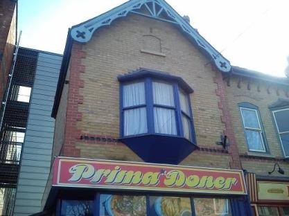 Prima Doner kebab shop at 18a Victoria Street, Coronation Street.