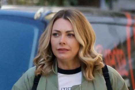 Danny Jones’ wife Georgia supported by sister as she returns to podcast for first time since McFly star’s ‘drunken kiss’
