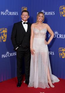 Joe Swash and Stacey Solomon at the BAFTA Television Awards.