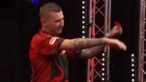‘Stop being idiots’ – Nathan Aspinall slams International Darts Open fans after aiming gesture to crowd in match