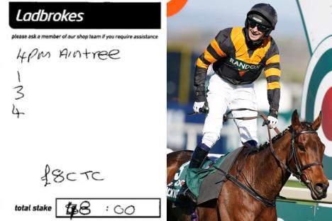 Punter wins life-changing sum from ‘incredible’ £8 Grand National bet – as bookies beg them to reveal how they did it