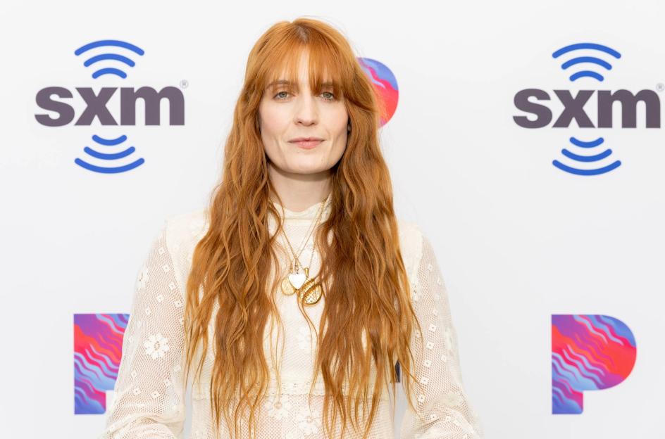 Florence Welch of Florence and the Machine at SiriusXM Studios.