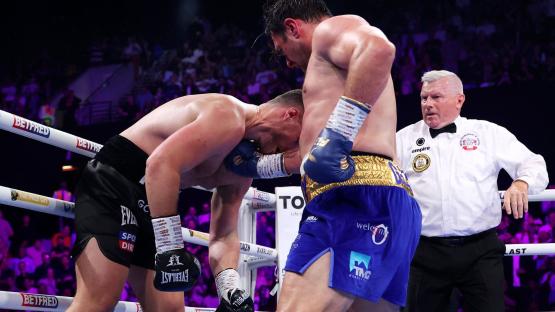 Will there be a trilogy fight between Johnny Fisher and Dave Allen?