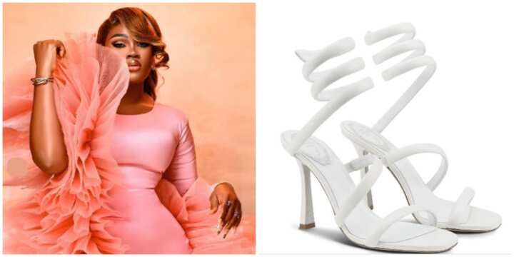 BBNaija All Stars: Cee-C Sports N800k Designer Shoes at Show's Premiere