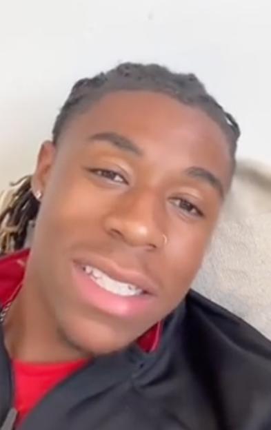 Close-up of Isiah Noel-Williams, Dejon's brother, from Love Island.