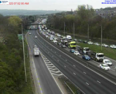 A1 closed in both directions after ‘serious’ crash as drivers warned busy route ‘to be shut for several hours