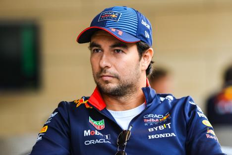 Sergio Perez of Oracle Red Bull Racing.