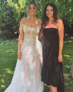 Stacey Solomon and Emma Parr together.