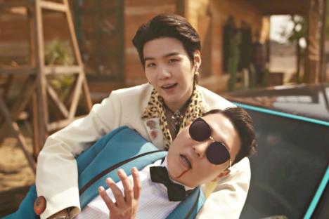 PSY And BTS’ Suga’s “That That” Soars Past 600 Million Views
