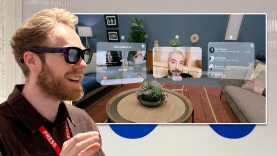 I tried Meta’s Orion hologram glasses to SEE apps in mid-air – they’re so good I’m convinced we’ll all bin our phones