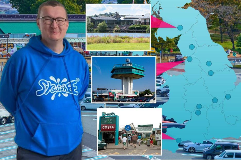 I quit job to spend £10K a year visiting every motorway service station… my top 10 & REAL reason fuel is more expensive