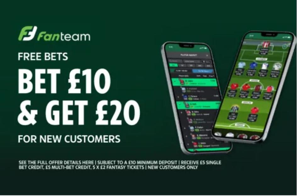 Juventus vs Dortmund: Get £20 free bets when you sign-up and bet £10 on football with FanTeam