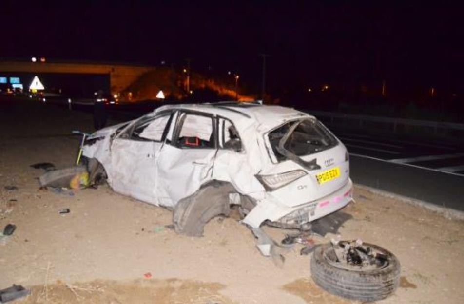 Two dead after Brit family ‘flips car’ in horror highway crash as three taken to hospital