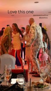 Tyson Fury and his wife at a party.