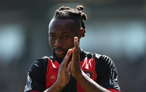 Antoine Semenyo of AFC Bournemouth clapping.