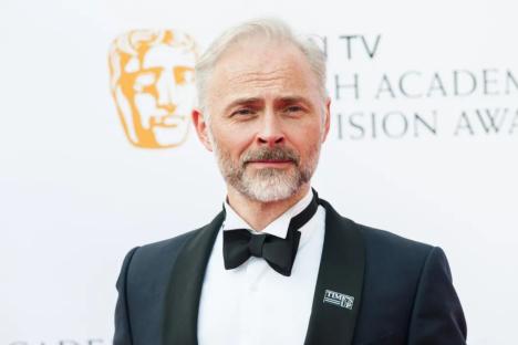 An image collage containing 1 images, Image 1 shows Mark Bonnar at the 2018 BAFTA Television Awards