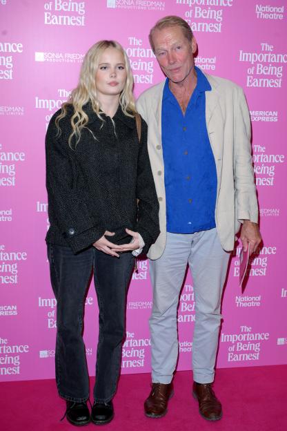 Iain Glen (R) attends the West End opening of "The Importance of Being Earnest."