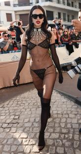 Irina Shayk at the Cannes Film Festival.