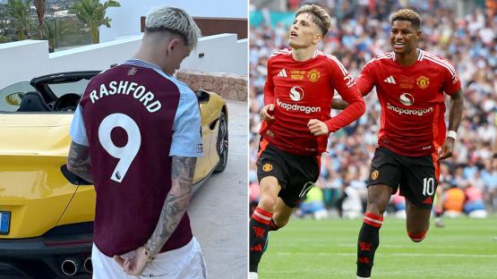 Garnacho ‘branded “f***ing Ronaldo wannabe” by Rashford’s inner circle’ before becoming ‘brothers’ in Man Utd exile
