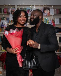 Tunde Proposed to Chinonso in a Bookstore and It Was Perfect! 