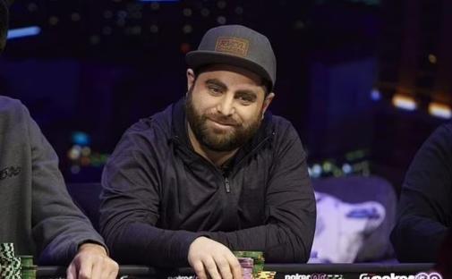 James Bord playing poker.