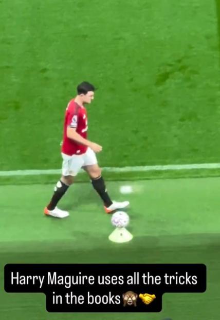 ‘Elite football IQ’ – Harry Maguire spotted engaging in dark arts after being subbed vs Chelsea in unseen footage
