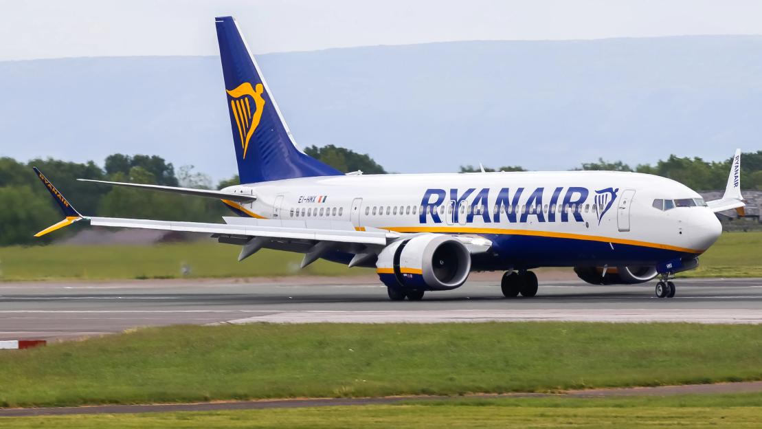 Moment Ryanair flight chaos erupts ‘after brawl sparked by crying baby’ – as ‘cops called & passengers stuck on tarmac’
