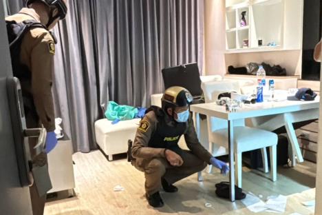Brit tourist shoots himself in the HEAD playing Russian Roulette while on cocktail of drugs in notorious party hotspot