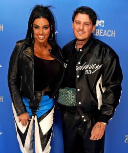 Photo of Katie Price and her boyfriend, JJ Slater.