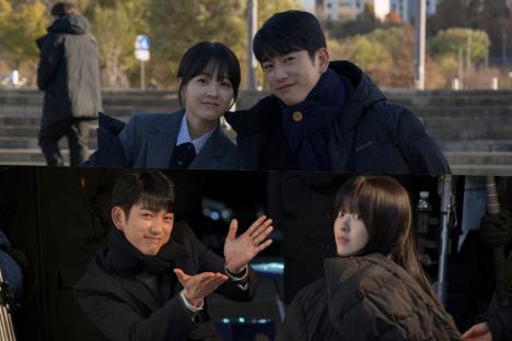 Park Bo Young And Jinyoung Brighten The Set With Their Playful Chemistry In “Our Unwritten Seoul”