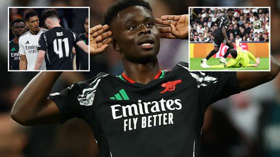 Real Madrid 1 Arsenal 2 (1-5 on agg): Saka misses penalty but scores killer goal in tactical masterclass by Mikel Arteta
