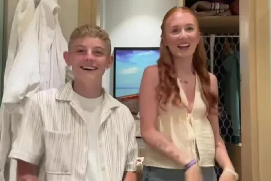 I’m trolled for dating my ‘little brother’ & some sickos even claim he’s my 13-year-old SON – but it’s not how it seems